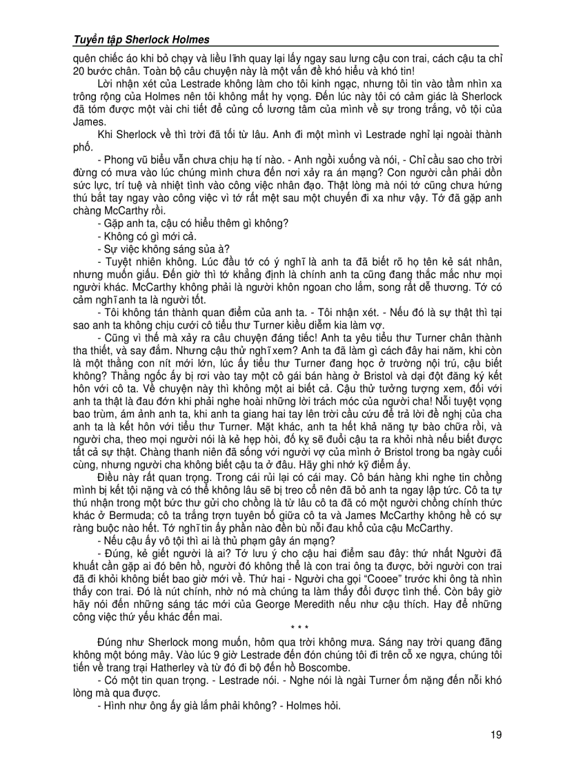 image for page Tuyển tập Sherlock Homes