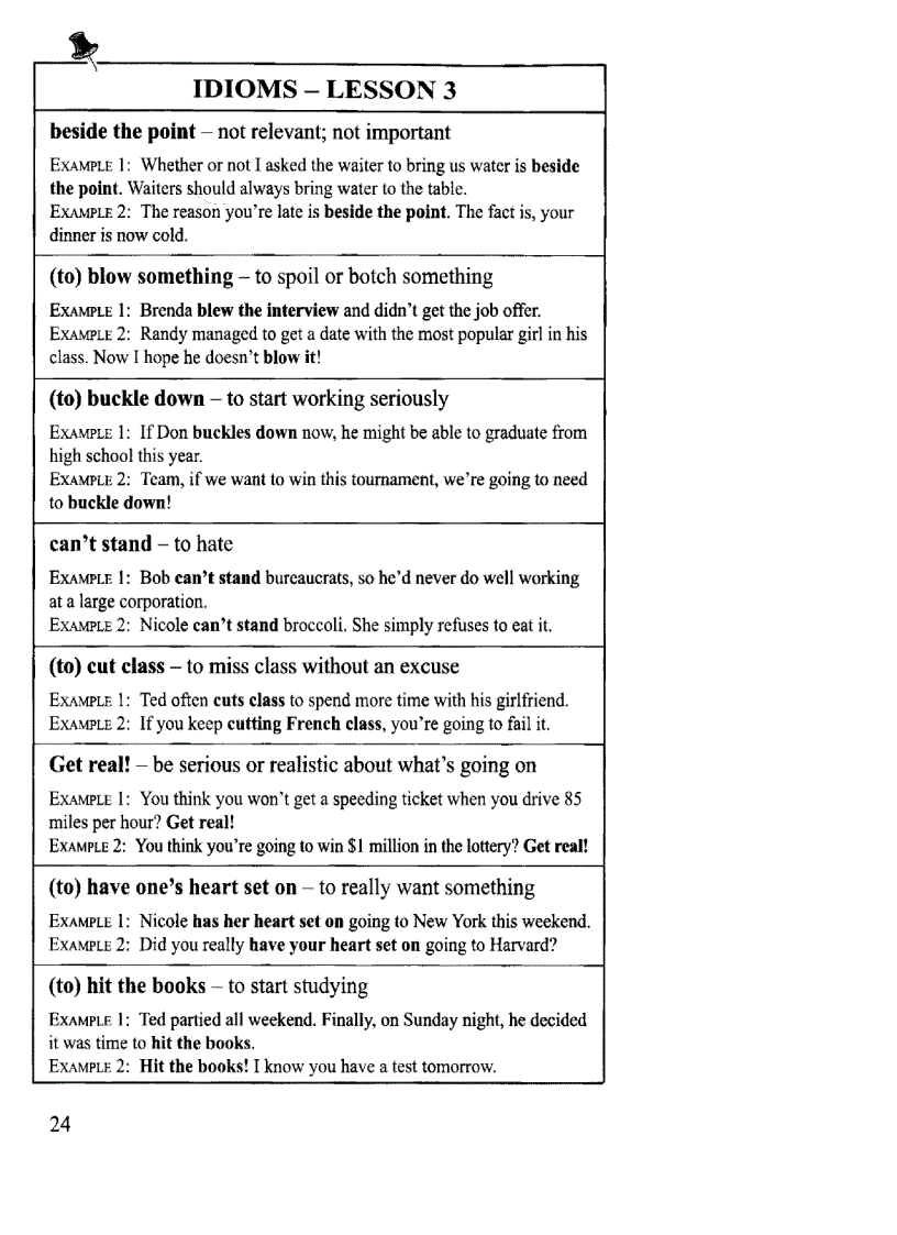 image for page Speak english like American