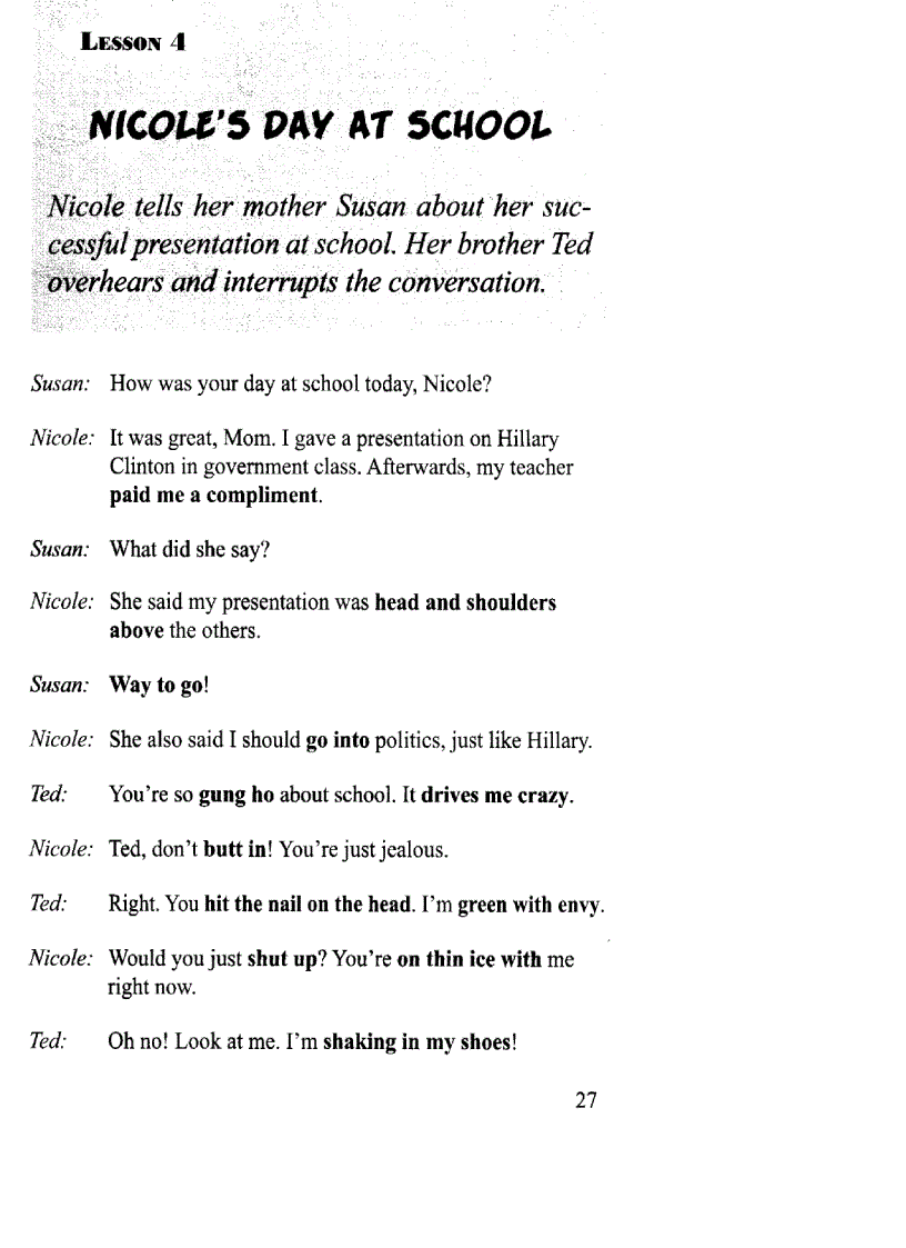 image for page Speak english like American