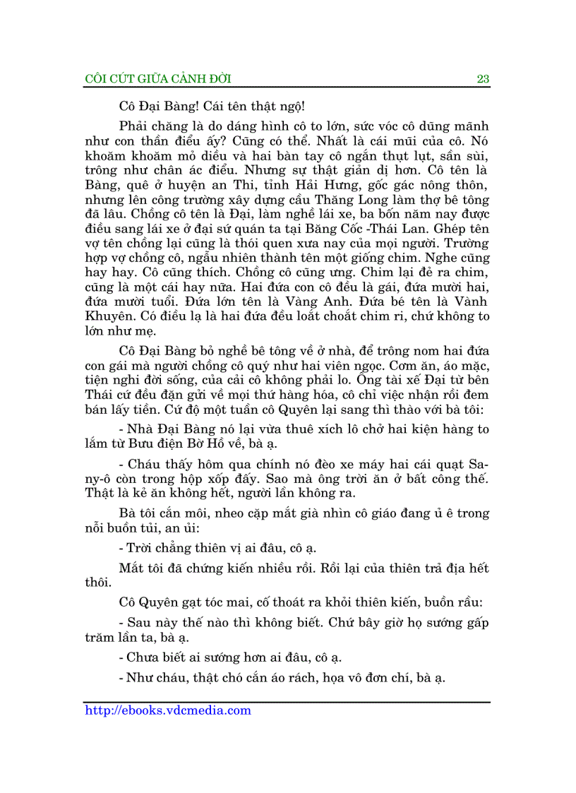 image for page Côi cút giửa cảnh đời