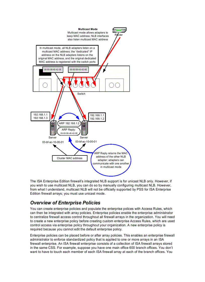image for page Configuring Enterprise Networks Caching Arrays and Network Load Balancing