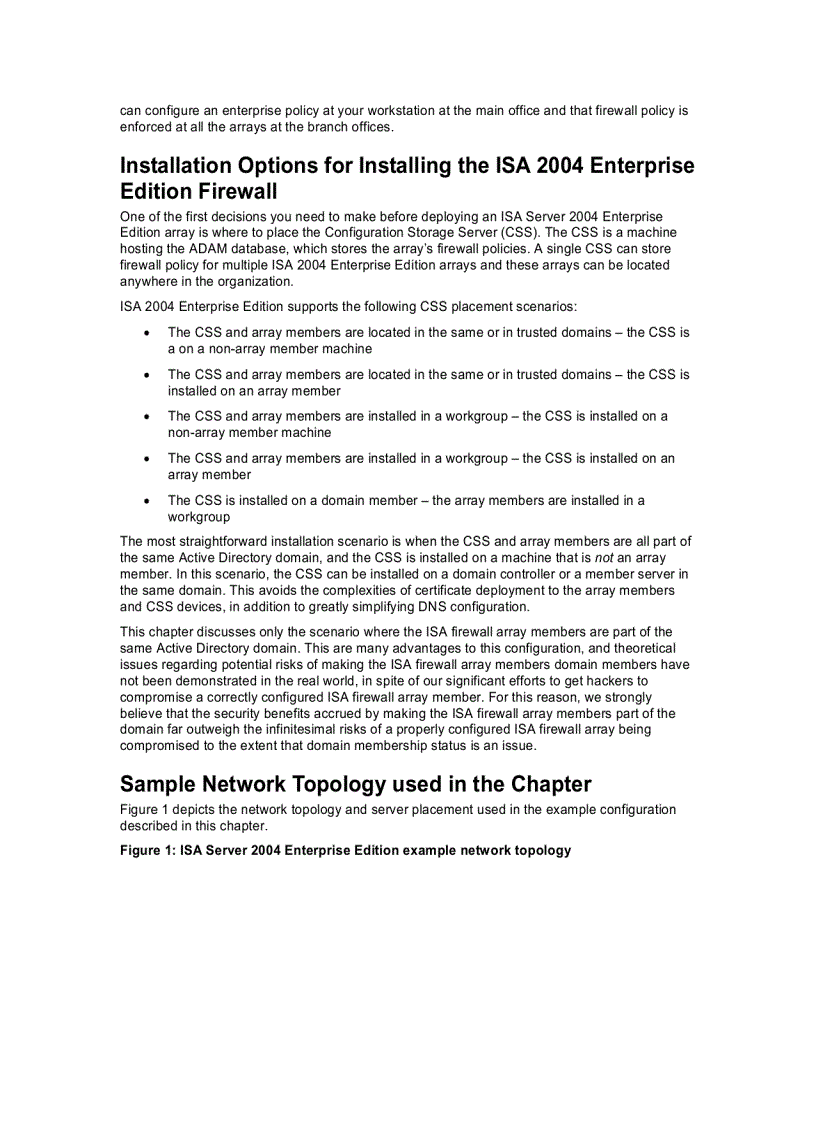 image for page Configuring Enterprise Networks Caching Arrays and Network Load Balancing