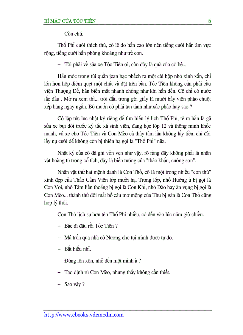 image for page Bí mật của Tóc Tiên