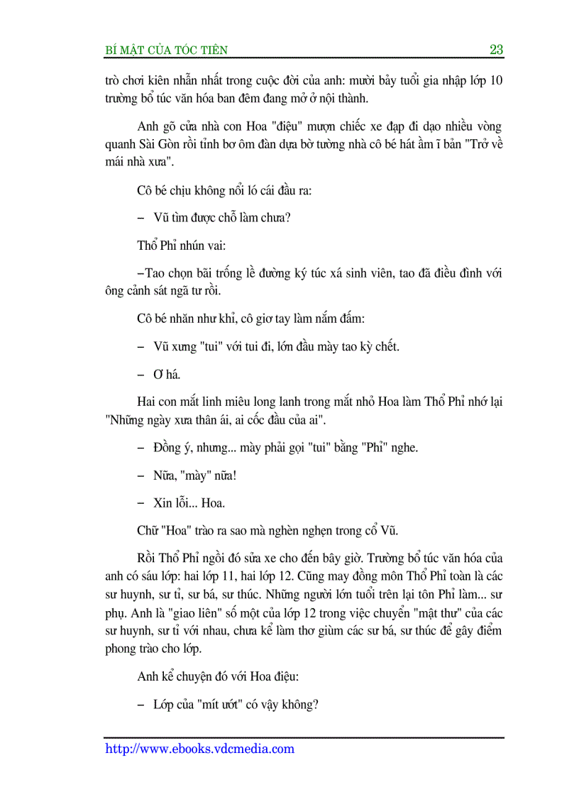 image for page Bí mật của Tóc Tiên