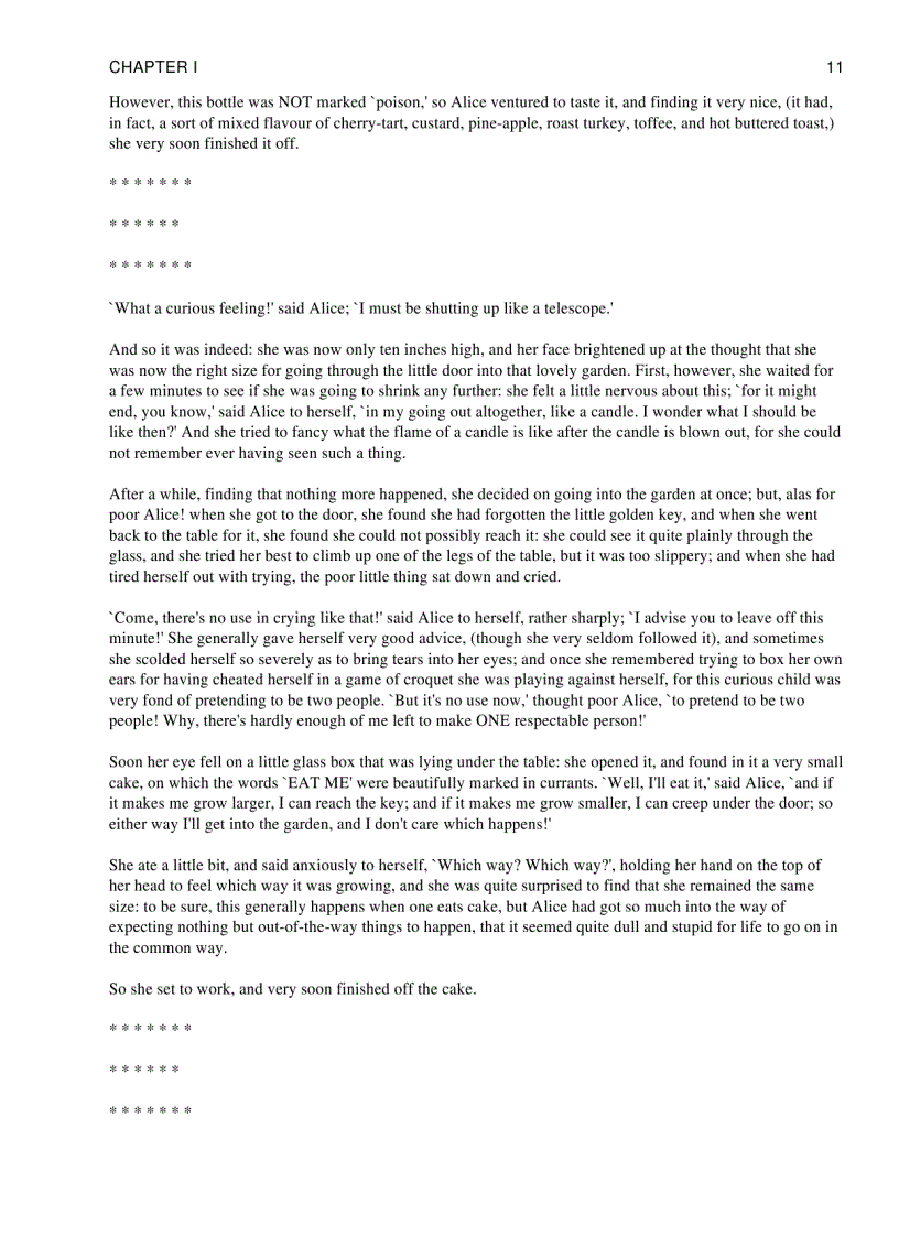 image for page Alice in Wonderland