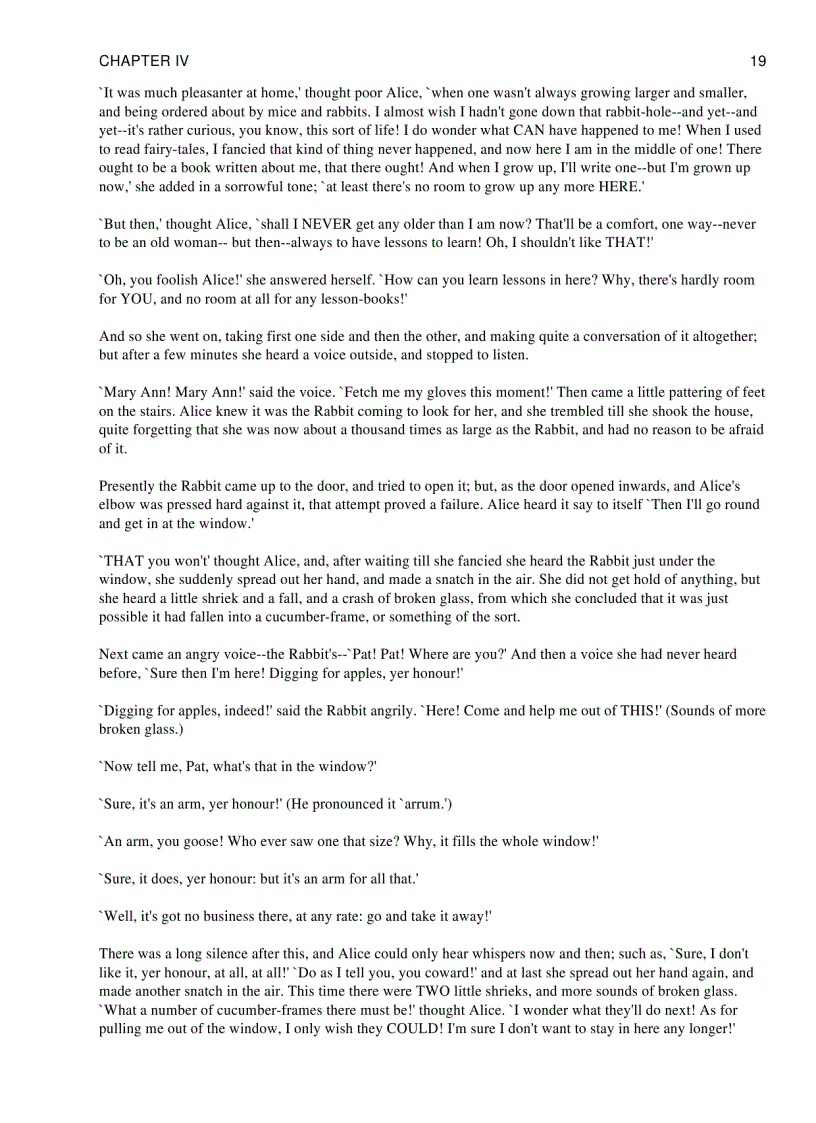 image for page Alice in Wonderland