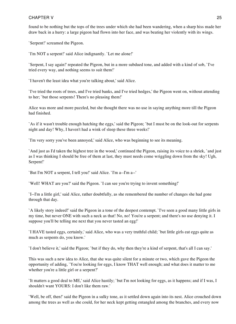 image for page Alice in Wonderland