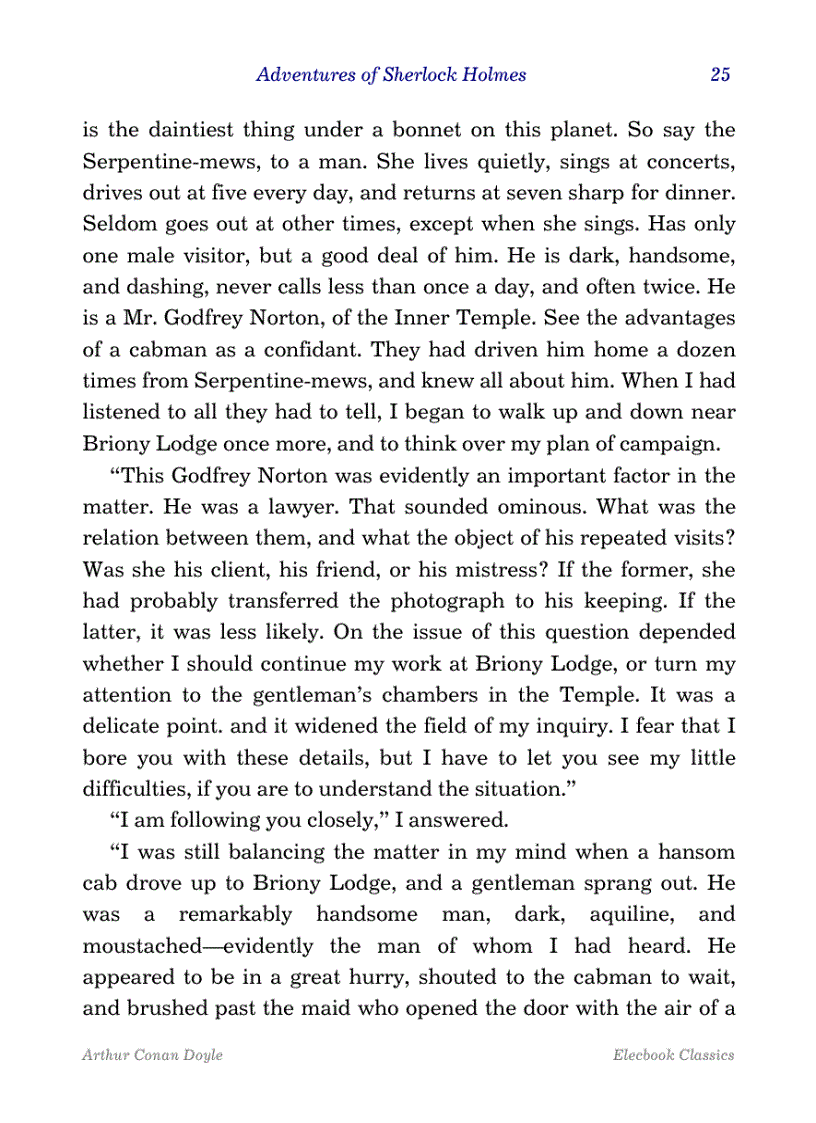 image for page The adventures of sherlock holmes