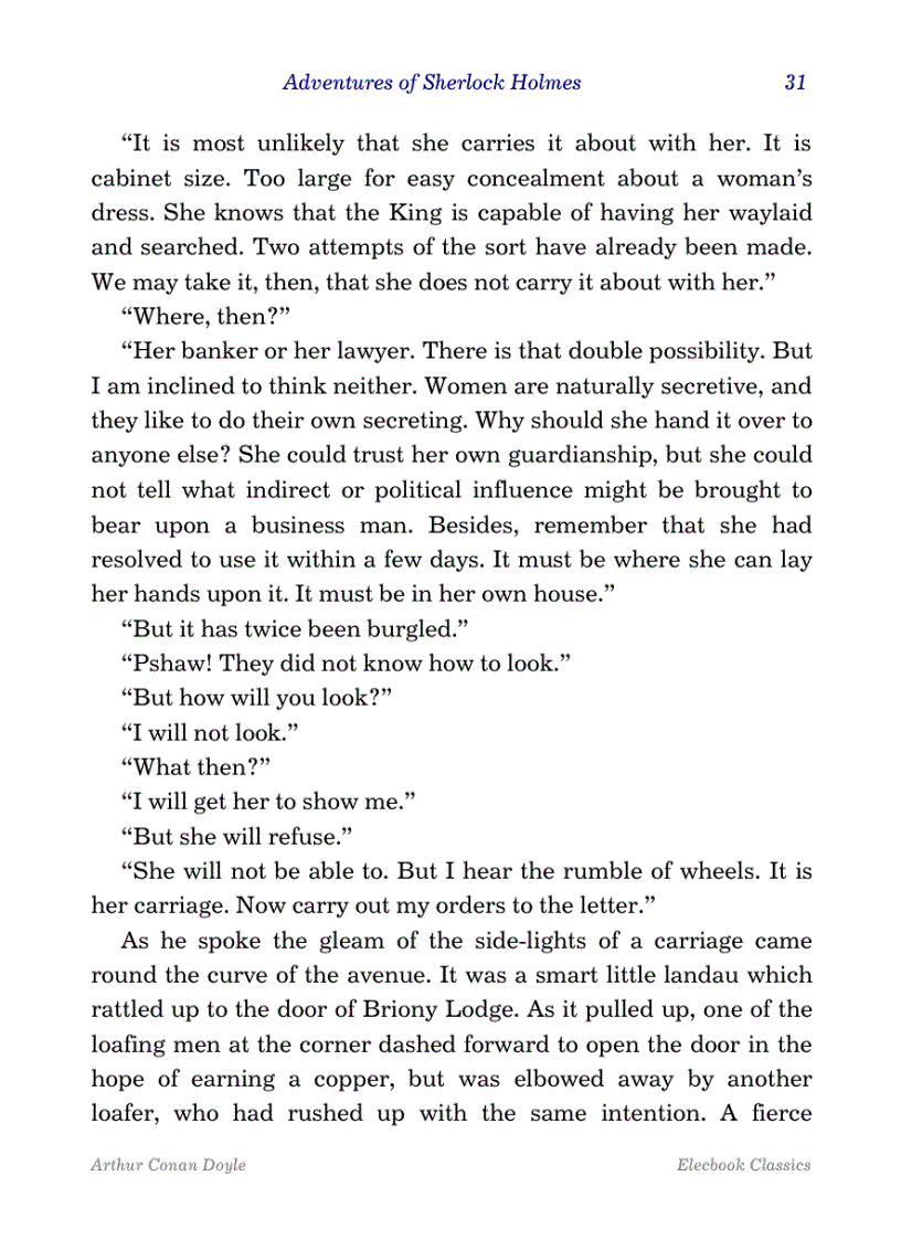 image for page The adventures of sherlock holmes