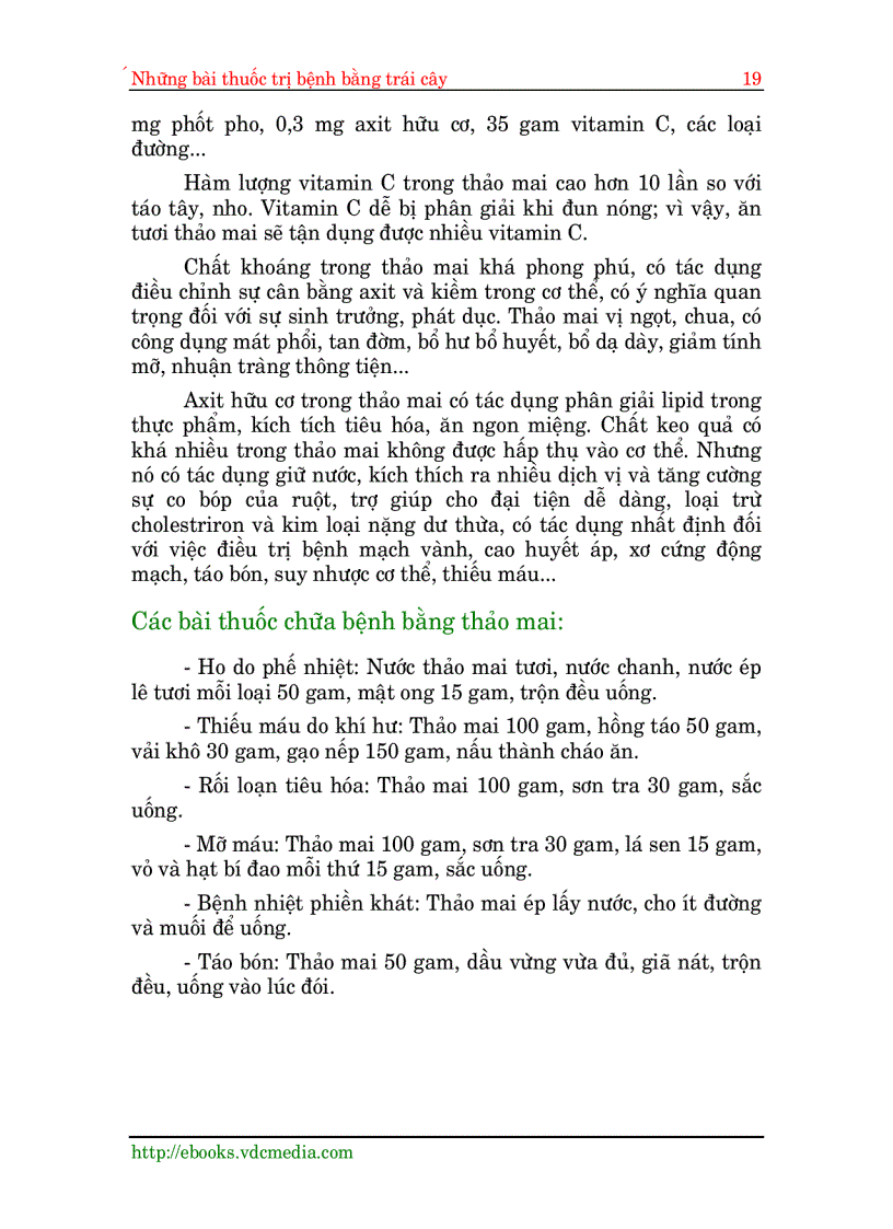 image for page Những bài thuốc trị bệnh bằng trái cây