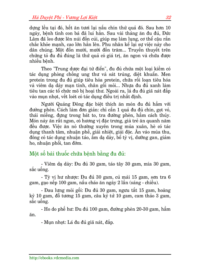 image for page Những bài thuốc trị bệnh bằng trái cây