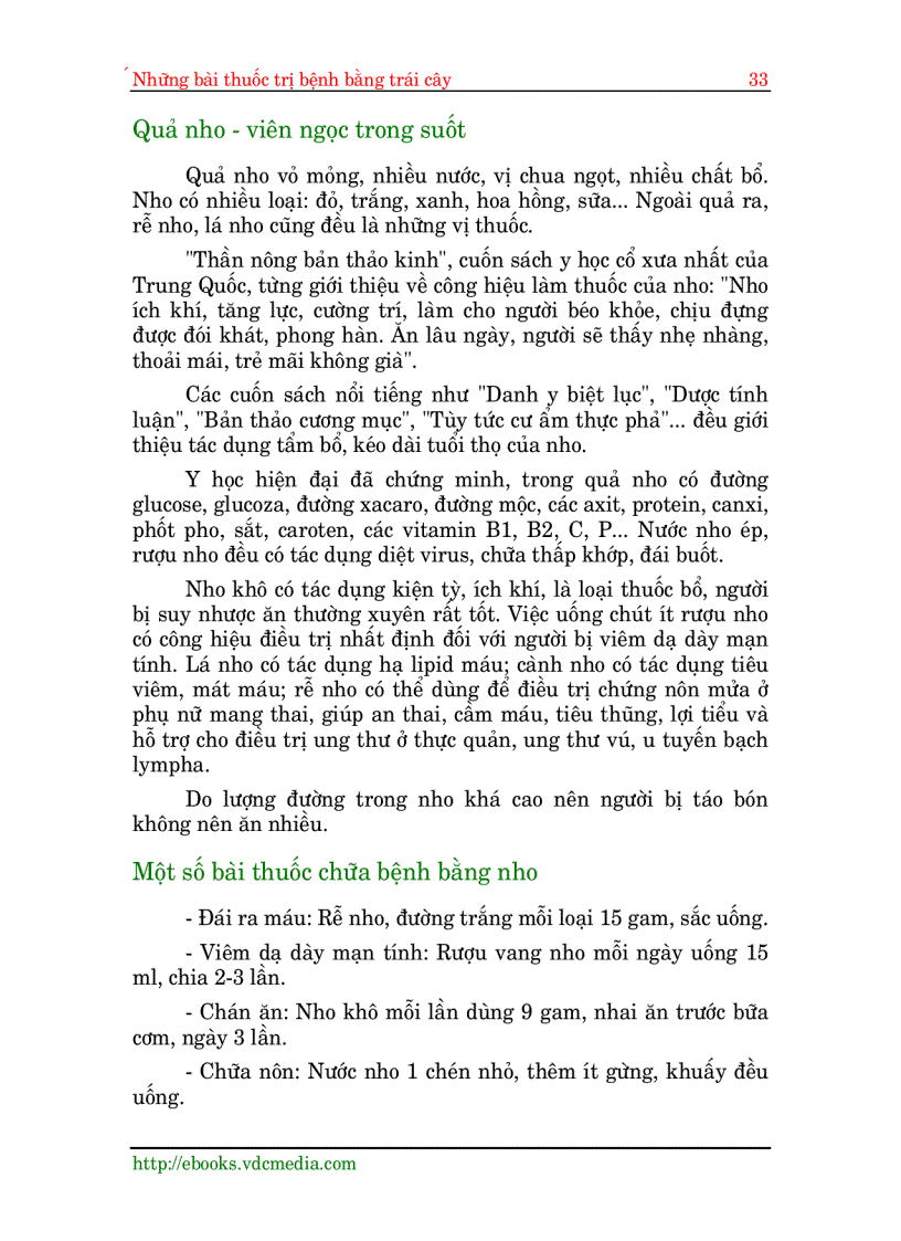 image for page Những bài thuốc trị bệnh bằng trái cây