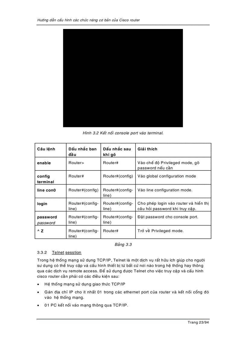 image for page Hướng dẫn cấu hình các chức năng cơ bản của Cisco router