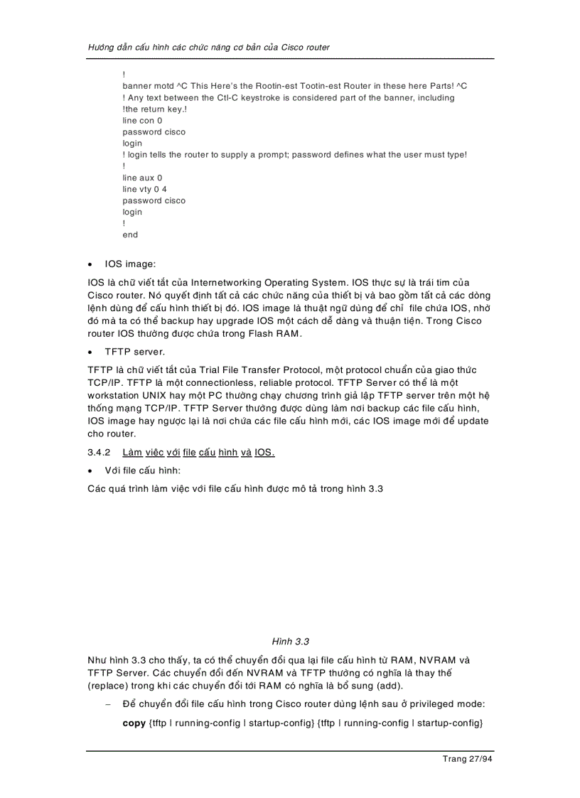 image for page Hướng dẫn cấu hình các chức năng cơ bản của Cisco router