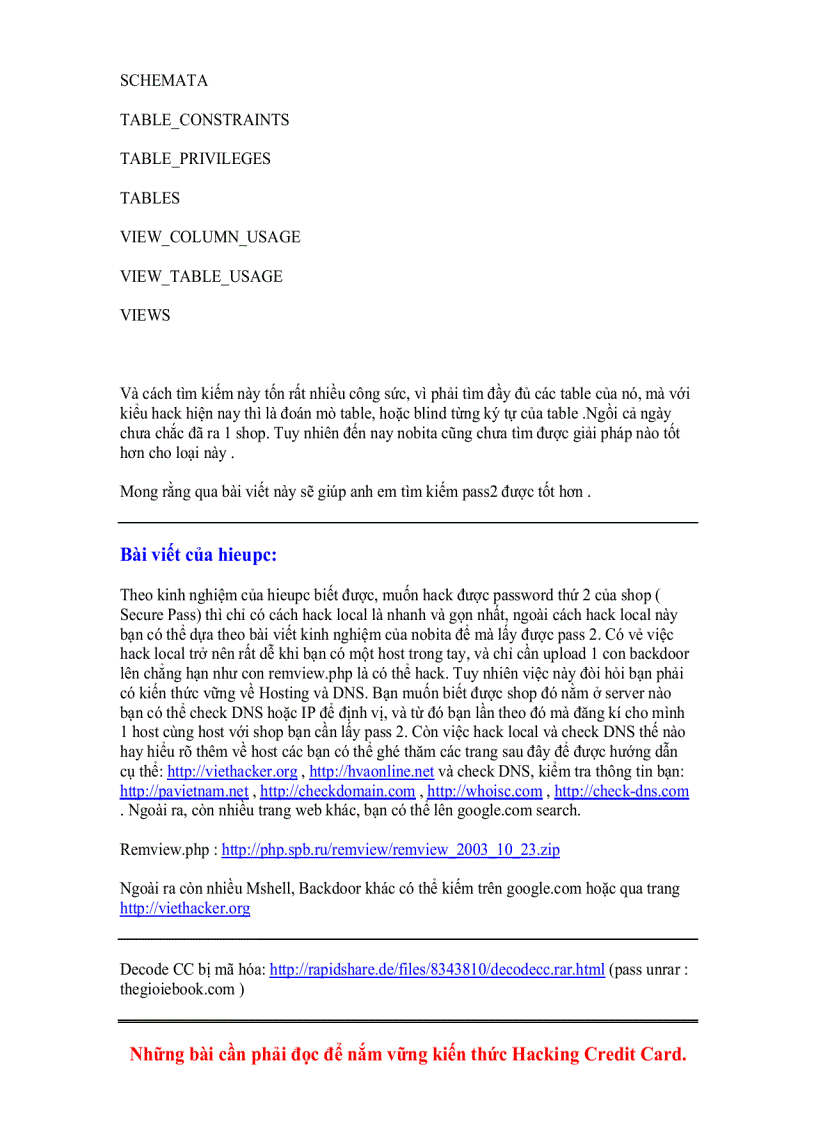 image for page Ebook Hacking Credit Card Version 2