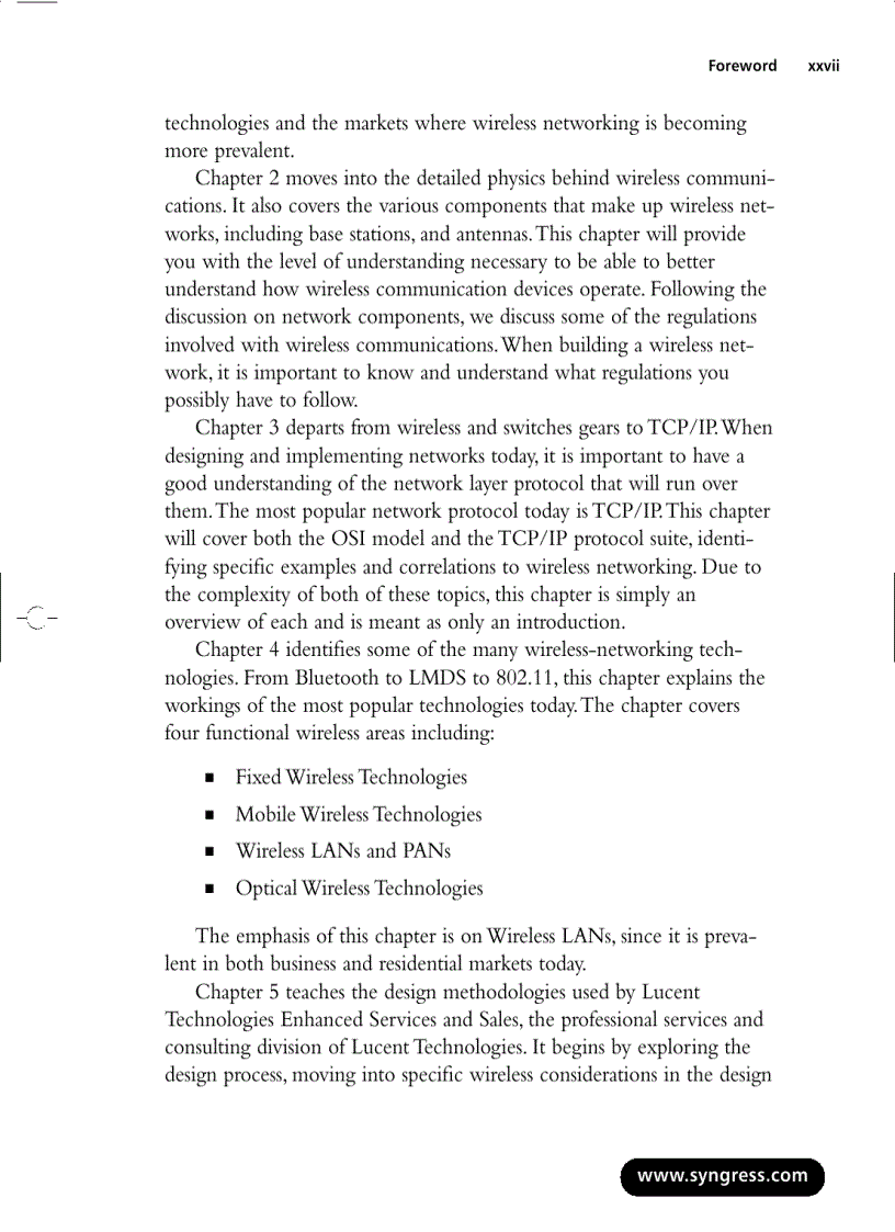 image for page Designing A Wireless Network