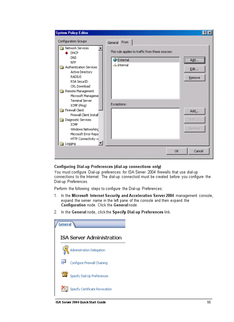 image for page ISA Server 2004 Quick Start Guide