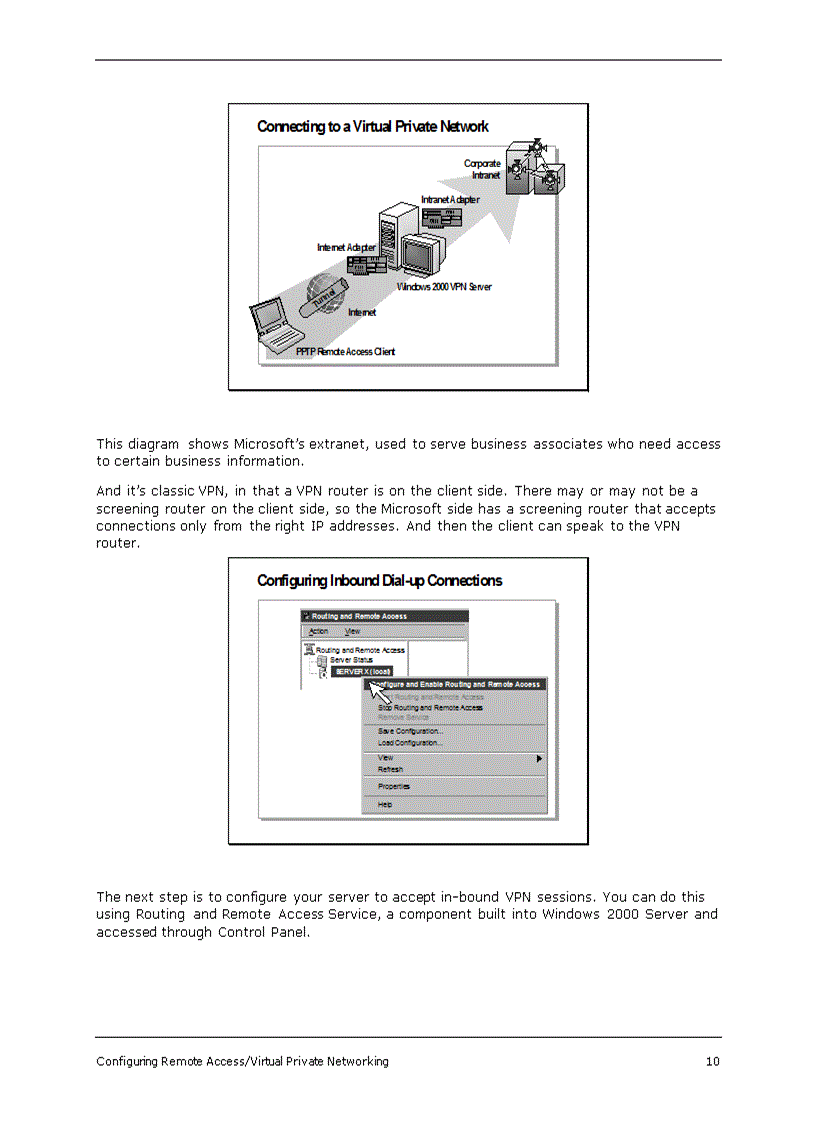 image for page Configuring Remote Access Virtual Private Networking