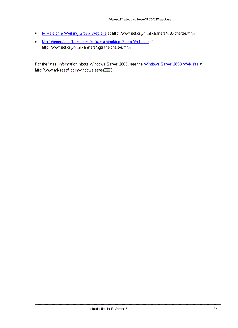 image for page Introduction to IP Version 6