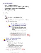 Binary Math