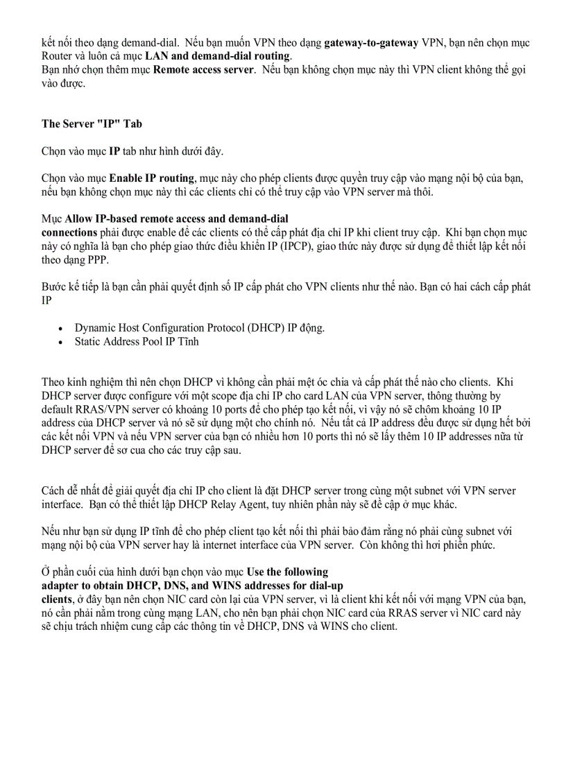 image for page Thiết lập VPN