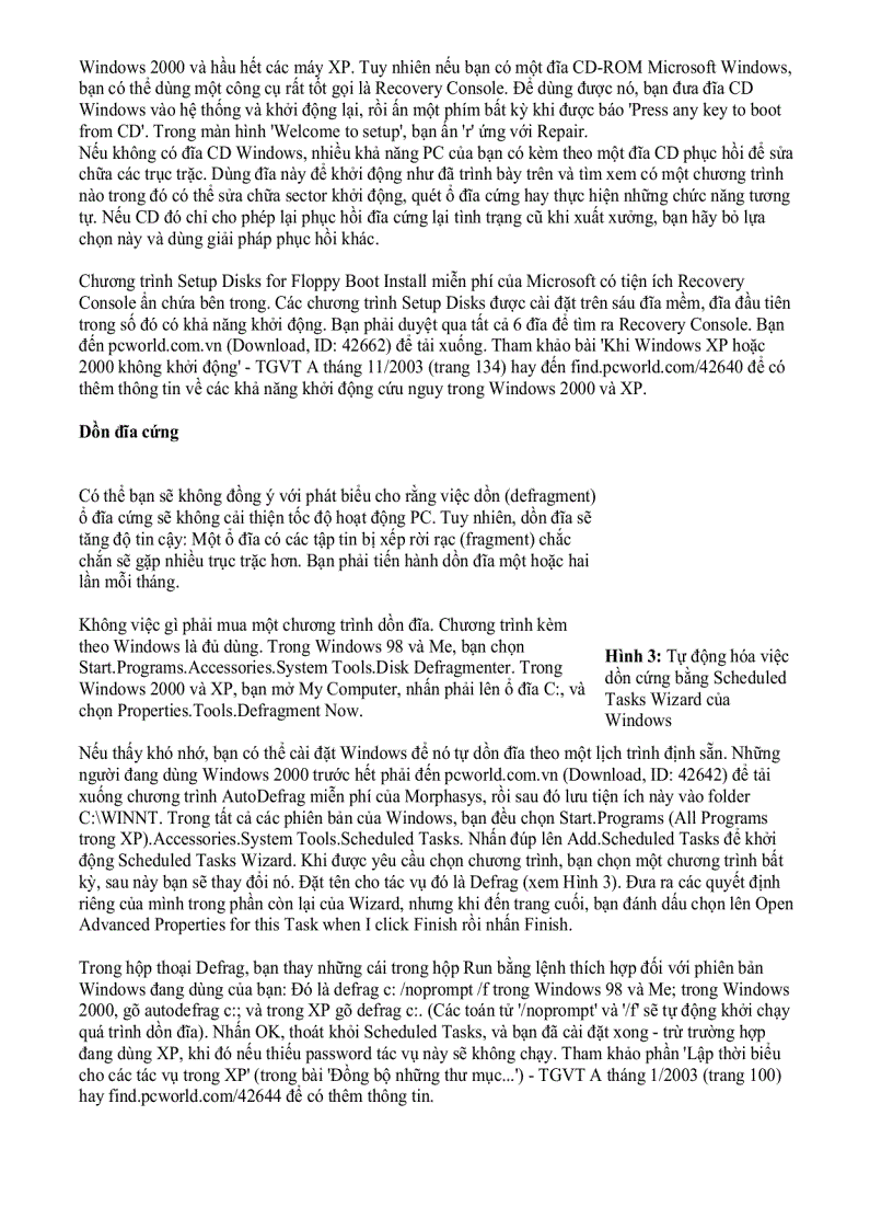 image for page Bộ công cụ bảo dưỡng PC 5 bước bảo vệ hệ thống