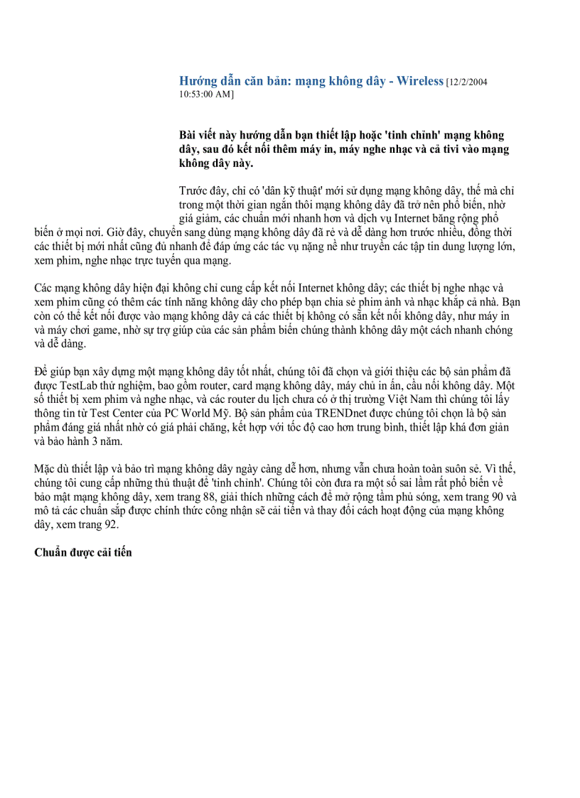 image for page Mạng không dây