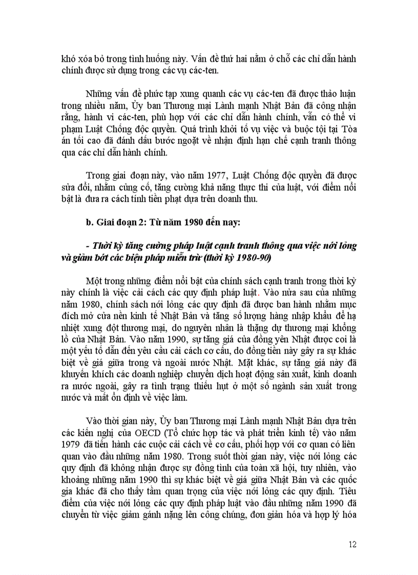 image for page Phân tích đánh giá luật chống độc quyền Nhật bản