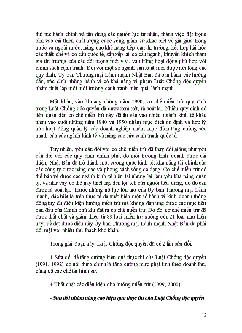 image for page Phân tích đánh giá luật chống độc quyền Nhật bản