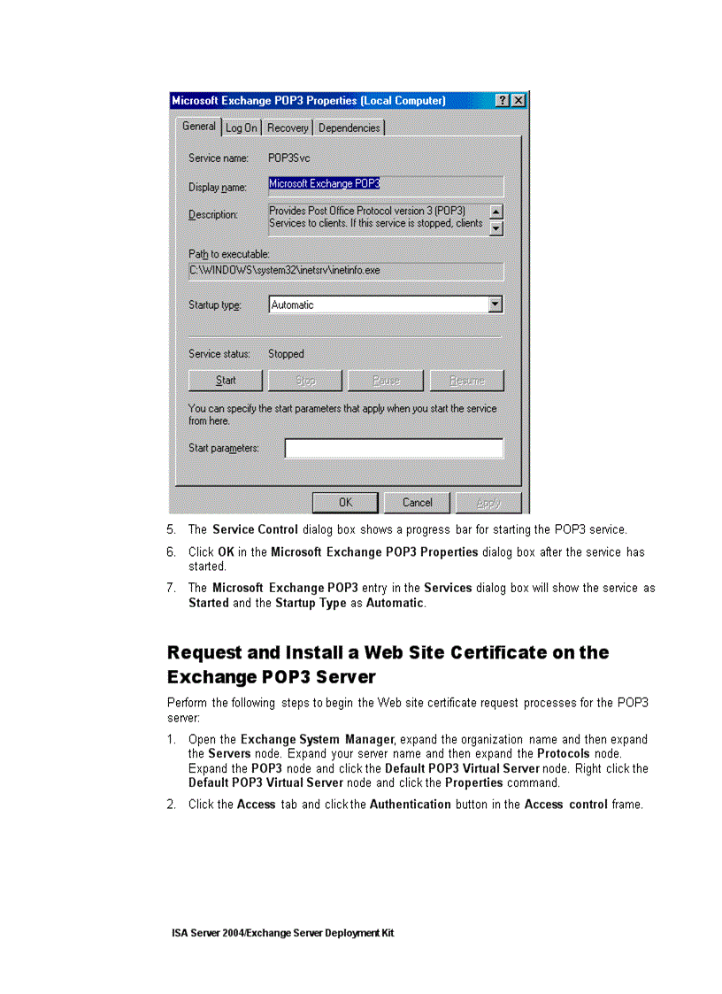 image for page ISA Server 2004 Exchange Server Deployment Kit