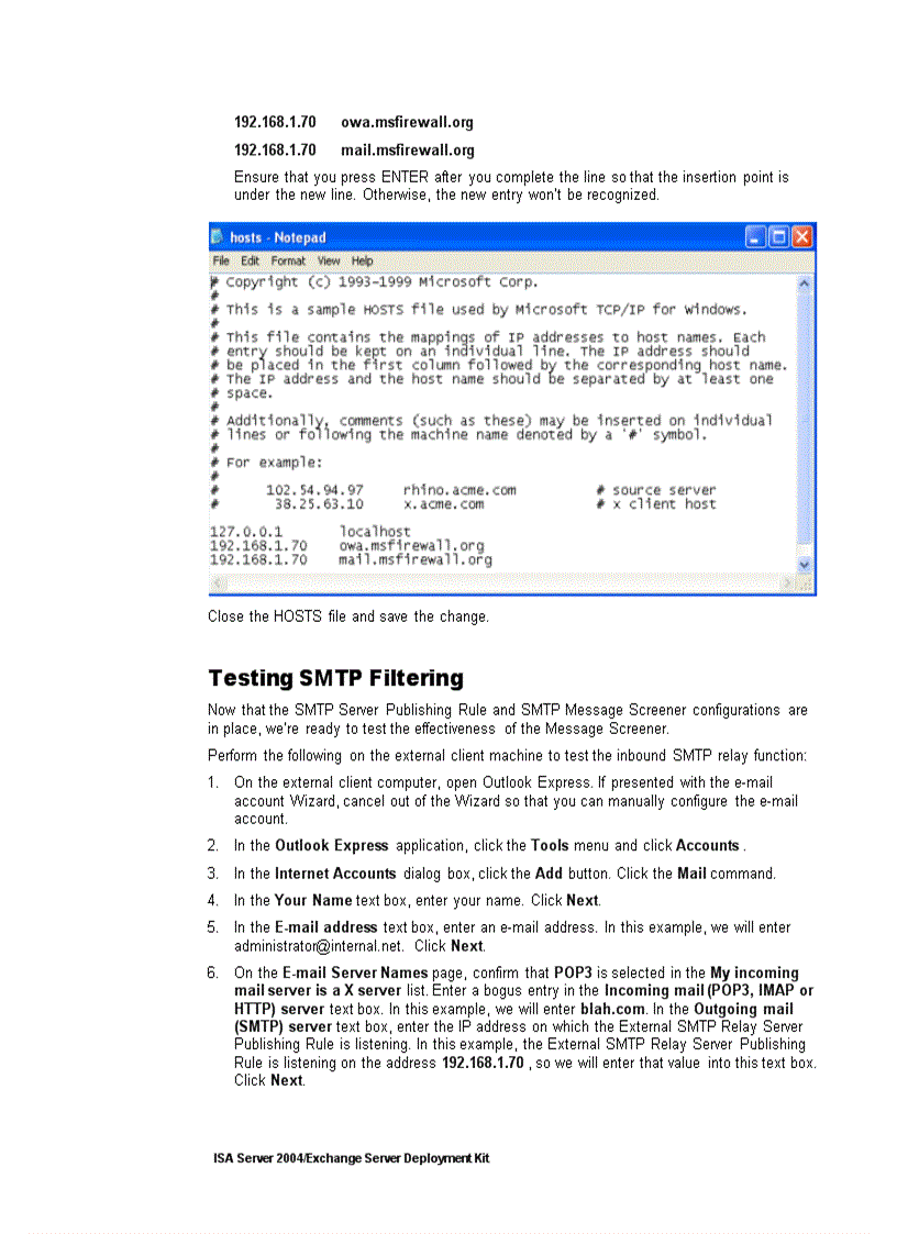 image for page ISA Server 2004 Exchange Server Deployment Kit