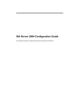 ISA Server 2004 Configuration Guide