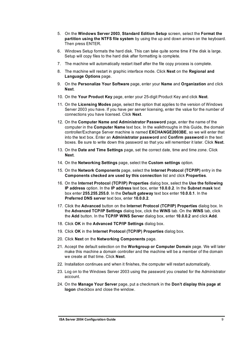 image for page ISA Server 2004 Configuration Guide