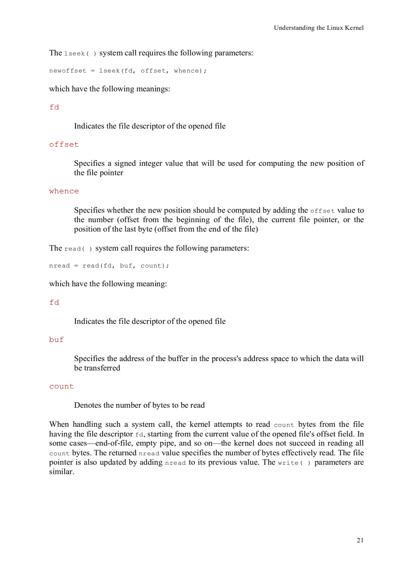 image for page Understanding the Linux Kernel
