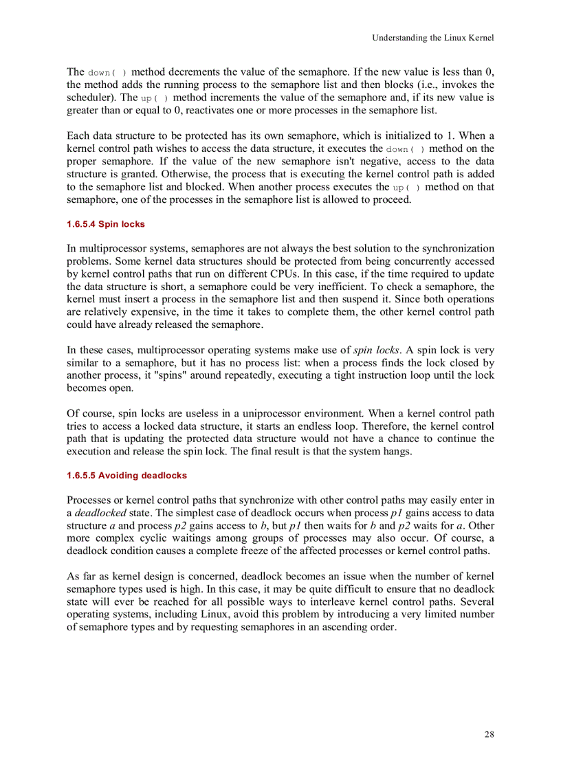 image for page Understanding the Linux Kernel
