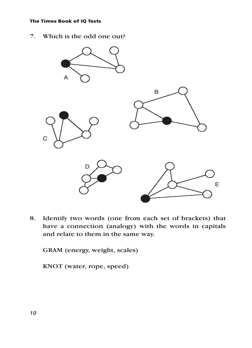 image for page Book of IQ test