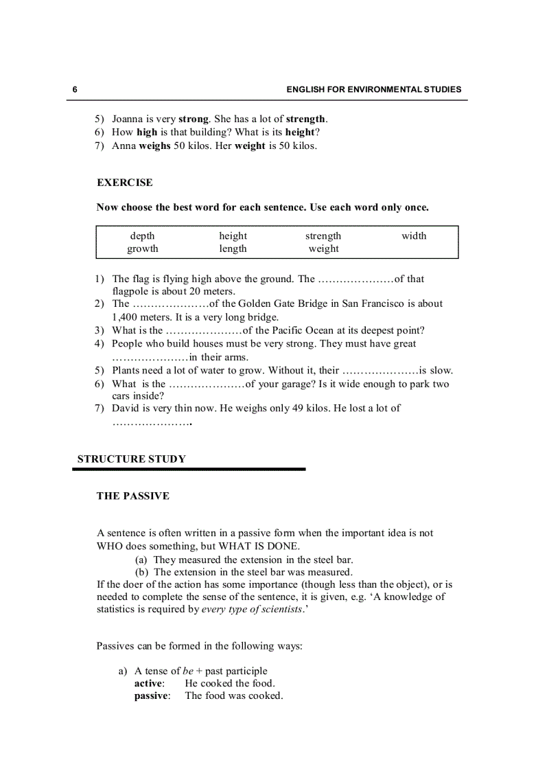 image for page Tiếng Anh chuyên ngành môi trường