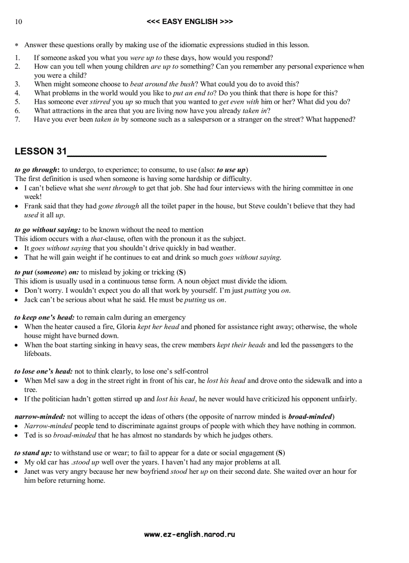 image for page Học Tiếng Anh qua Idioms trình độ Advanced