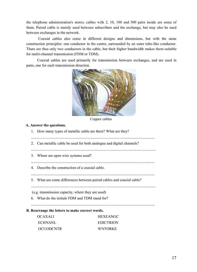 image for page Bài tập tiếng Anh chuyên ngành ĐTVT