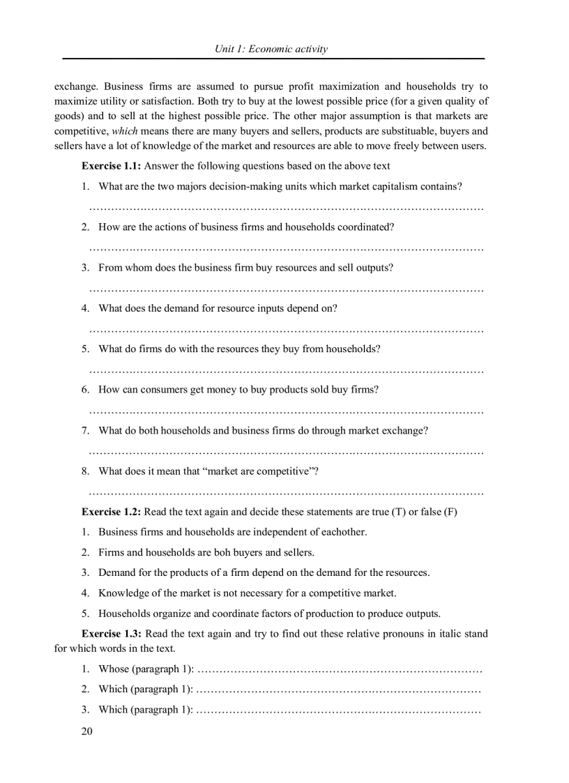 image for page Tiếng Anh chuyên ngành QTKD