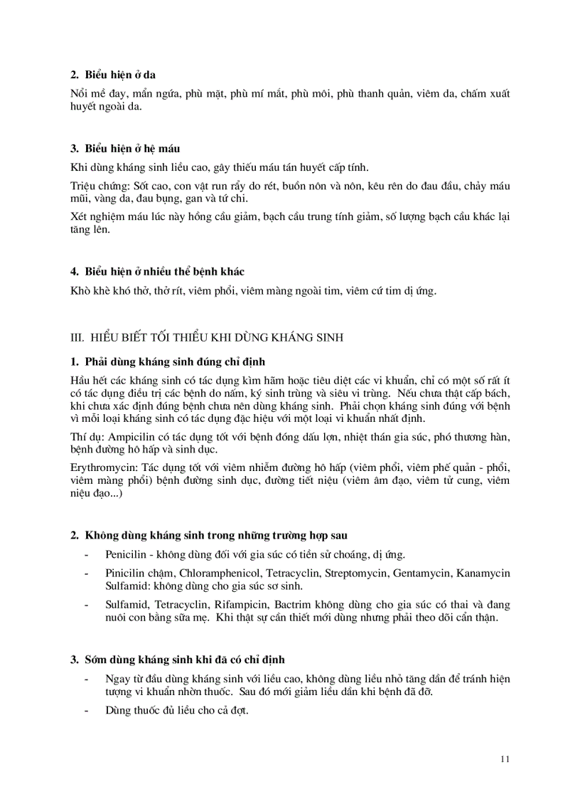 image for page Thuốc điều trị và các vacxin sử dụng trong thú y