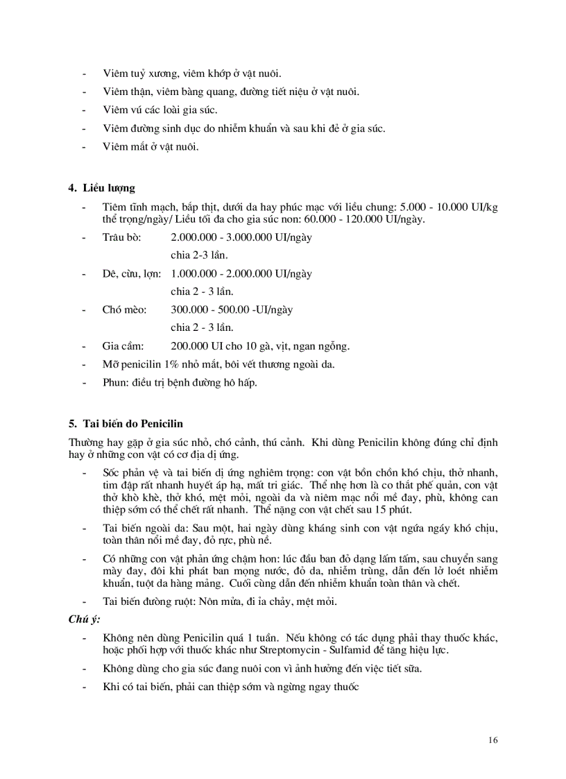 image for page Thuốc điều trị và các vacxin sử dụng trong thú y