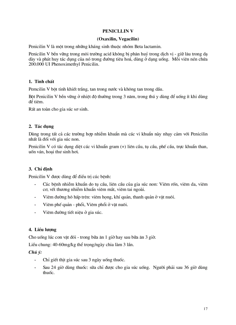 image for page Thuốc điều trị và các vacxin sử dụng trong thú y