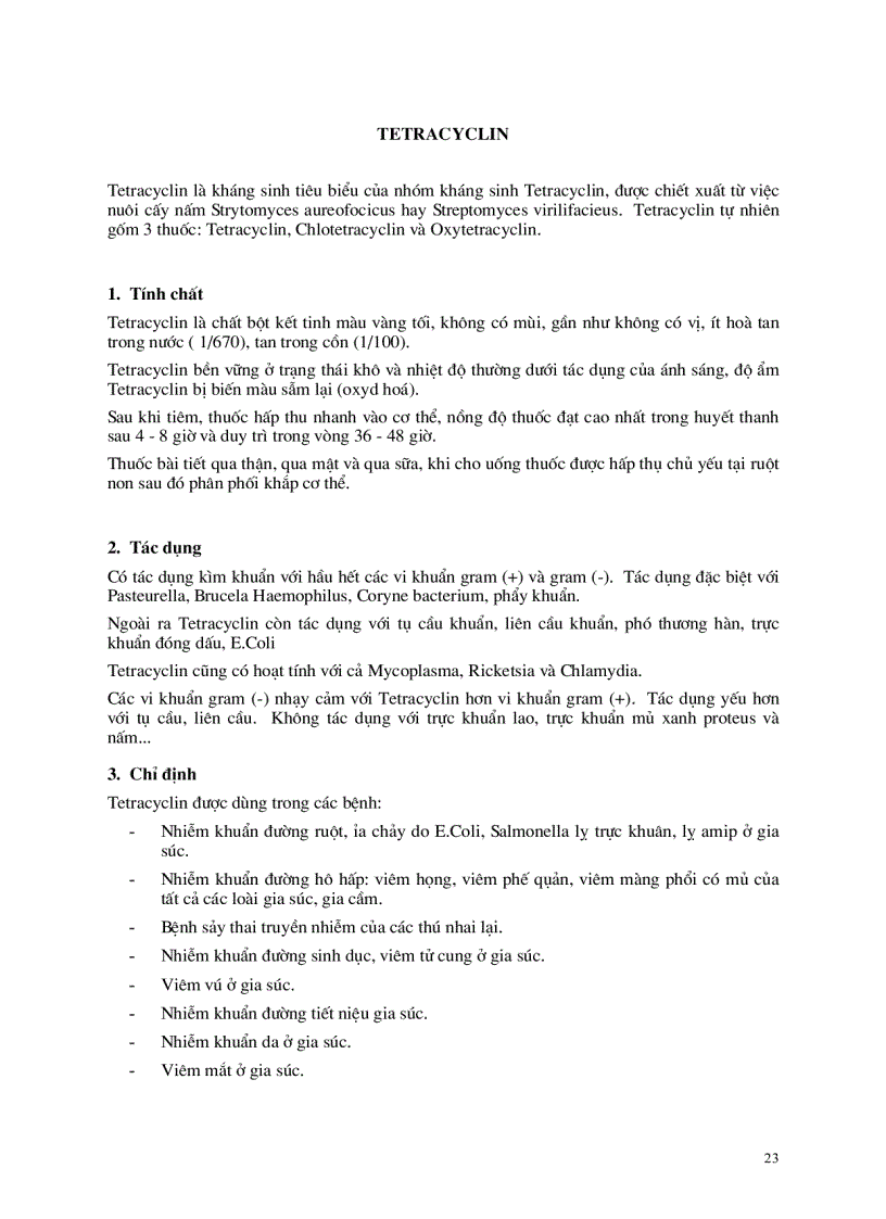 image for page Thuốc điều trị và các vacxin sử dụng trong thú y