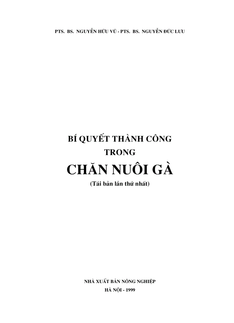 image for page Bí quyết thành công trong chăn nuôi gà