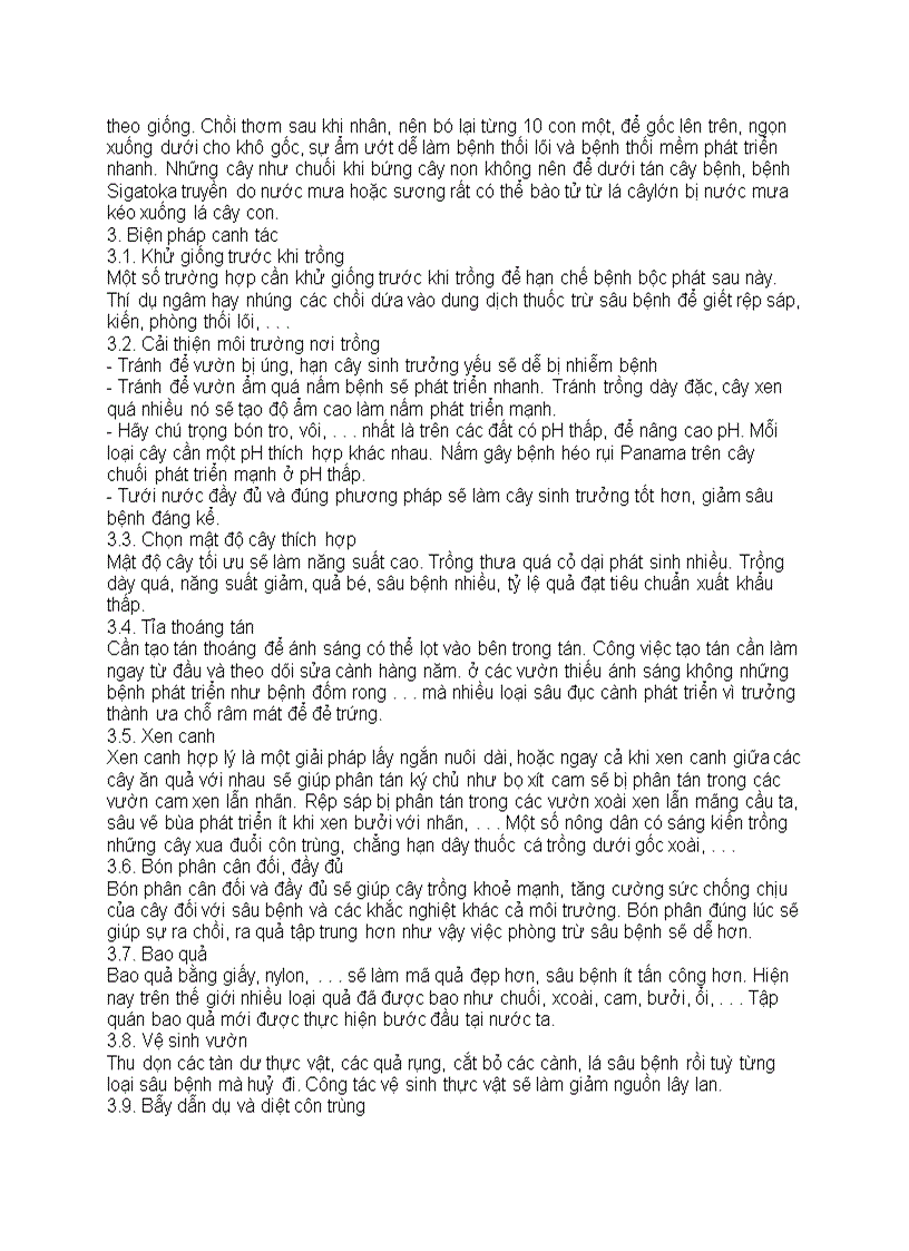 image for page Quản lý dịch hại tổng hợp IPM cho cây ăn quả