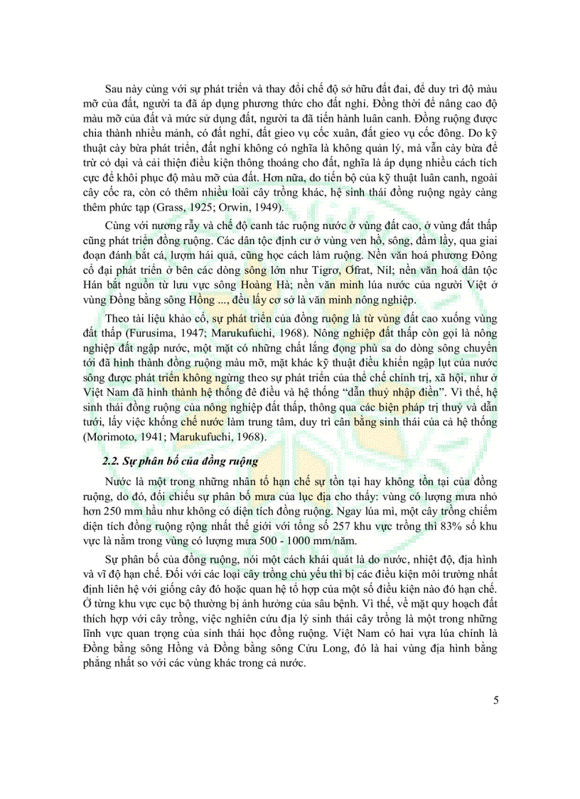 image for page Sinh thái học đồng ruộng