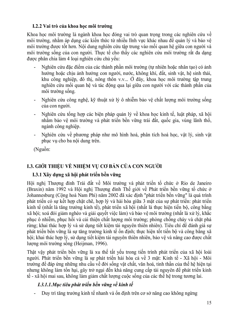 image for page Cơ sở khoa học môi trường