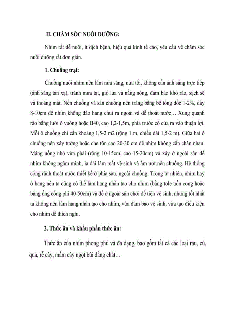 image for page Kỹ thuật nuôi nhím