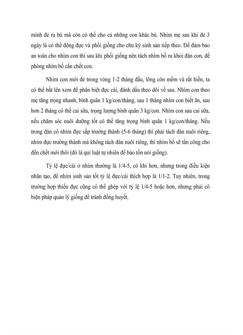 image for page Kỹ thuật nuôi nhím